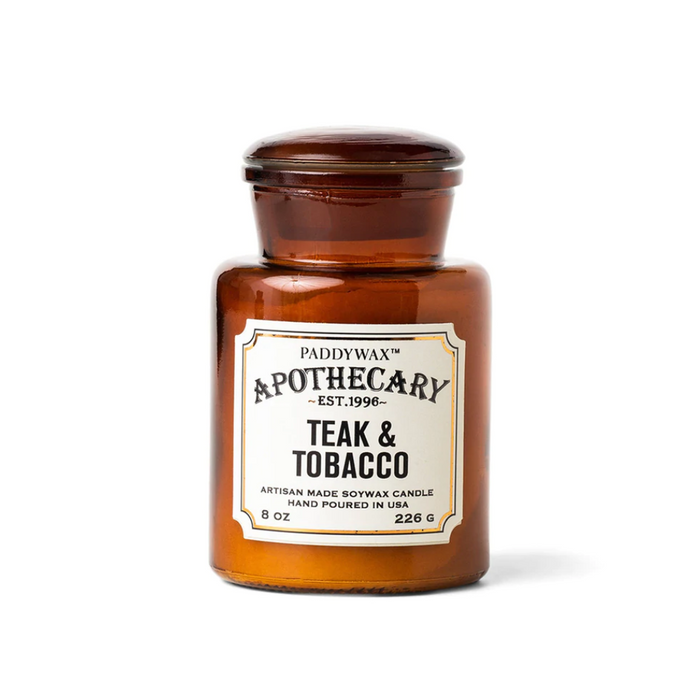Paddywax Glass Apothecary Scented Jar Candle