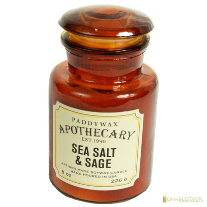 Paddywax Glass Apothecary Scented Jar Candle - Candlestock.com