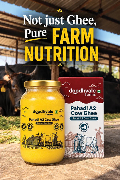 Pahadi A2 Cow Ghee - (825 ML)