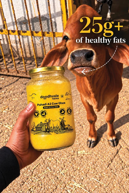 Pahadi A2 Cow Ghee - (825 ML)