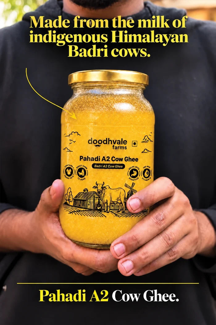 Pahadi A2 Cow Ghee - (825 ML)