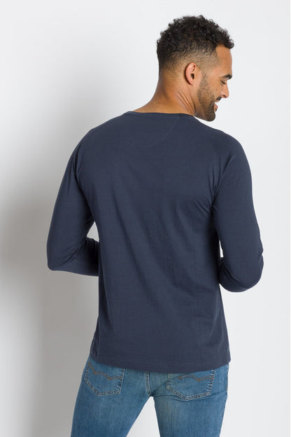 Papa | Men's Raglan Long Sleeve Tee