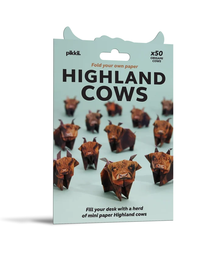 Paper Highland Cows