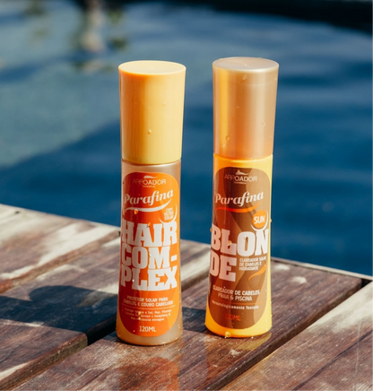 Parafina Bronze Blonde – Clareador Solar para cabelos 120ml