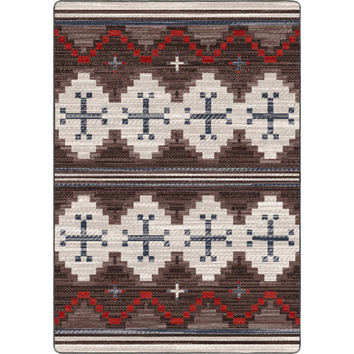 Image of an area rug, Pathways - Dusty Brown