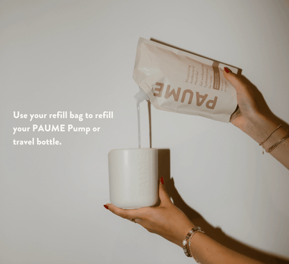 Paume Moisturizing Antibacterial Hand Gel Refill Bag - Aesthetics By Kell