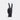 Peace Sign Hand Candle