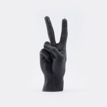 Peace Sign Hand Candle