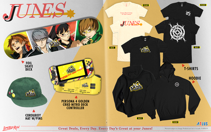 Persona 4 Golden Foil Skate Deck