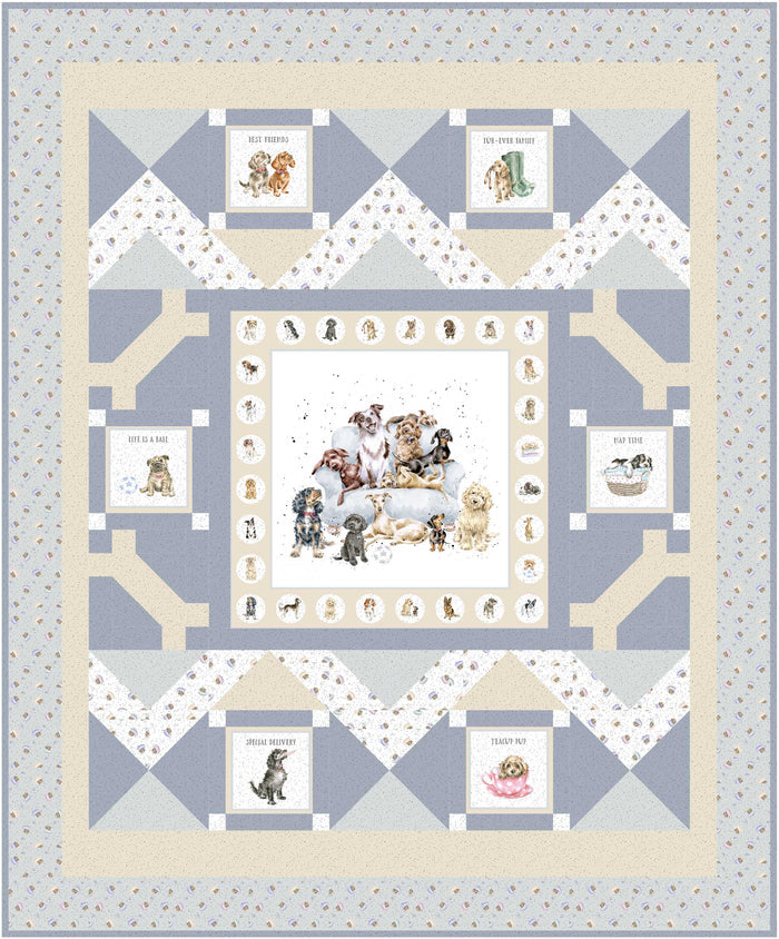 Pet Treats Dog Quilt