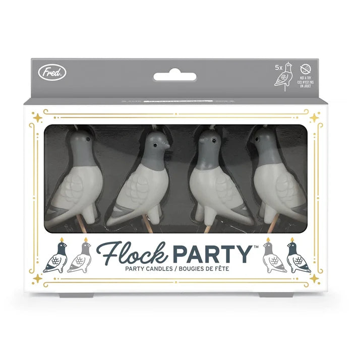 Pigeon Birthday Candles