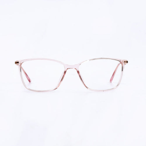 Pink & Golden Cat Eye Full Rim