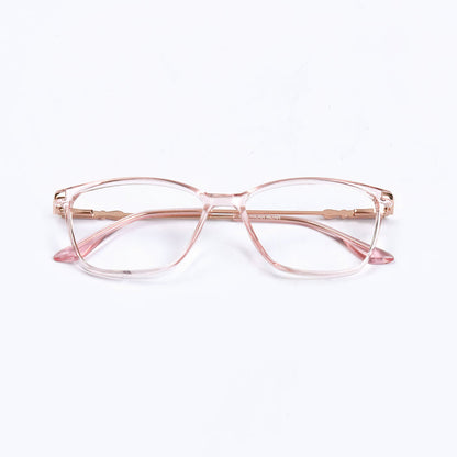 Pink & Golden Cat Eye Full Rim