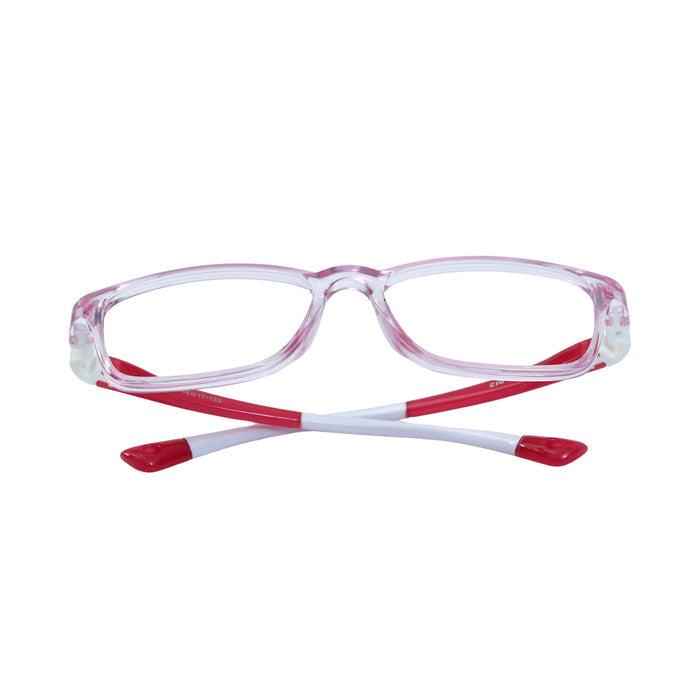 Pink & White Square Full Rim