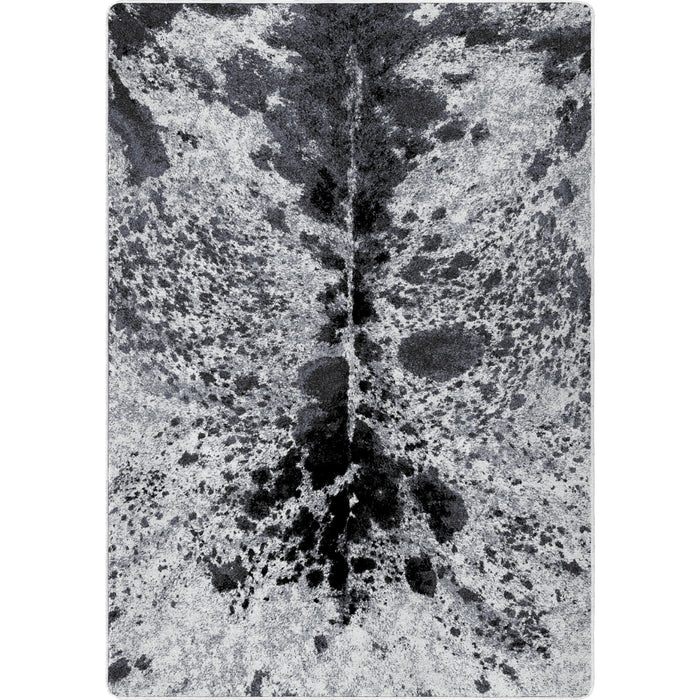 Image of an area rug, Pioneer Longhorn - Black And White