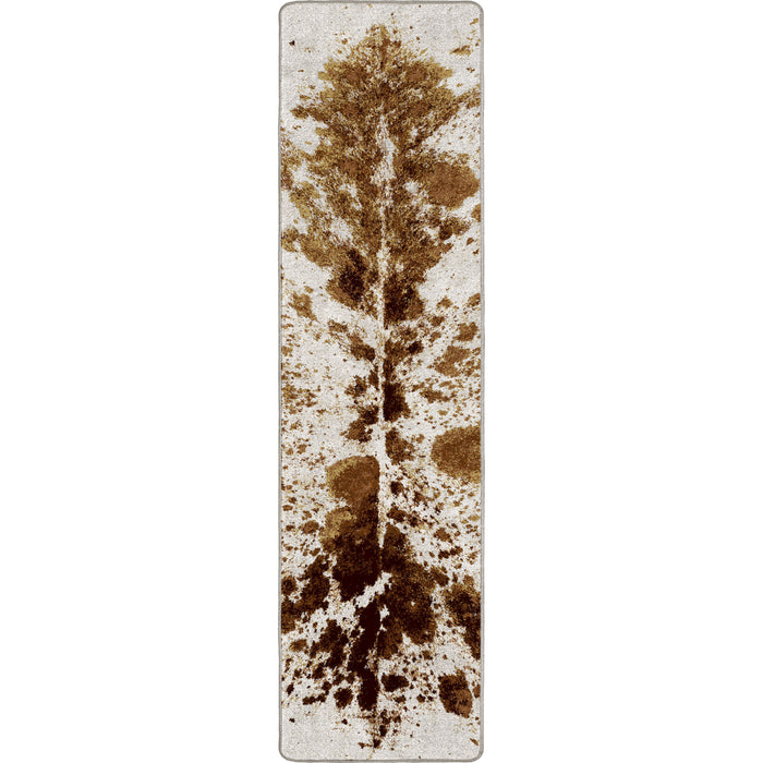 Image of an area rug, Pioneer Longhorn - Spotted Brindle