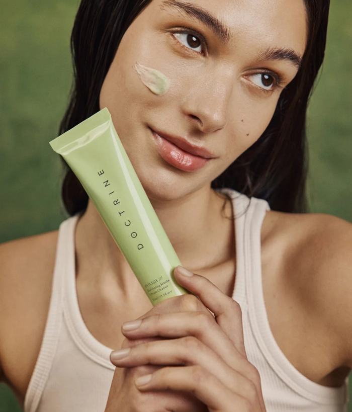 Polish Exfoliating Matcha Cream Cleanser
