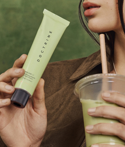 Polish Exfoliating Matcha Cream Cleanser