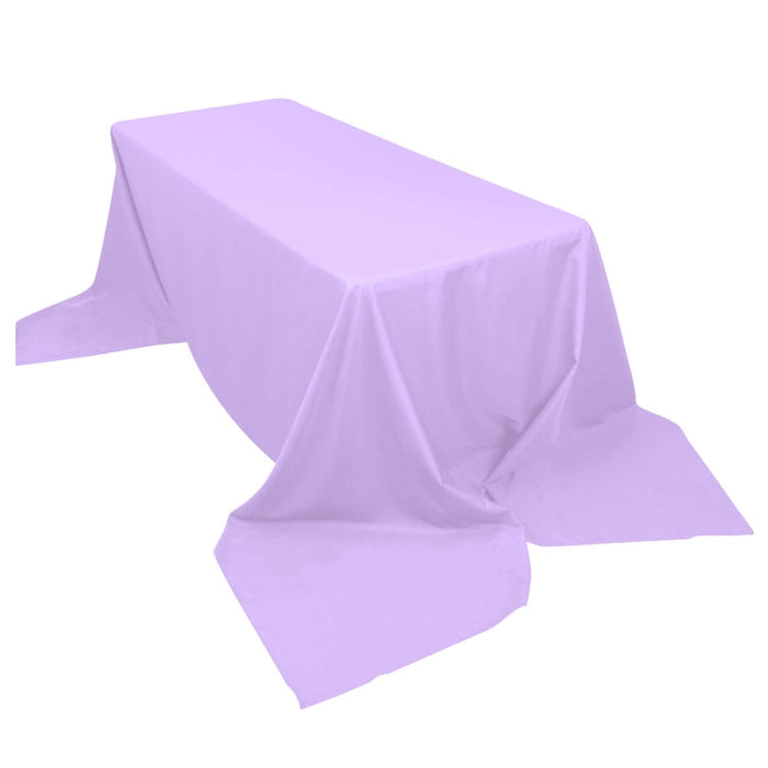 Purple tablecloth draped elegantly over a table in studio isolation.