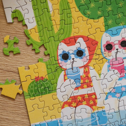 Poolside Chill | 196 Piece Jigsaw Puzzle