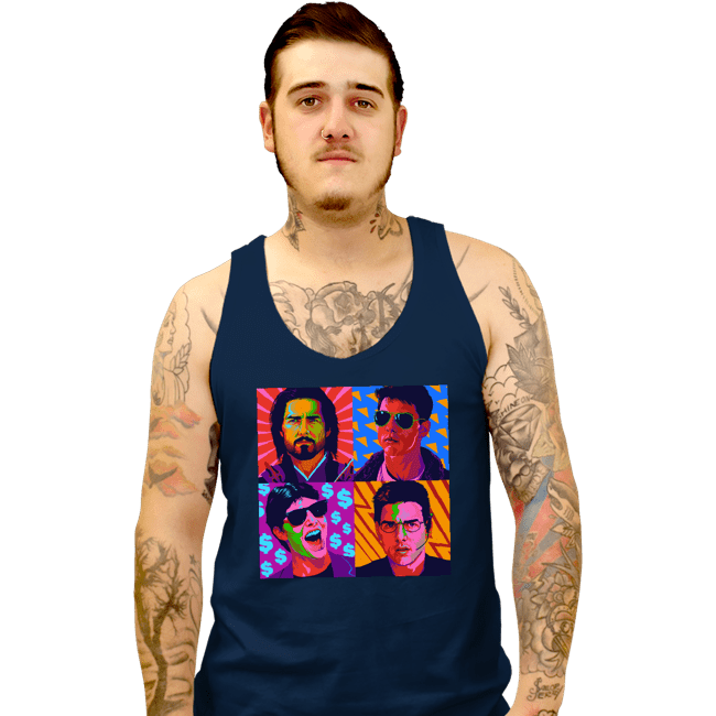 Tank Top, Unisex / Small / Navy
