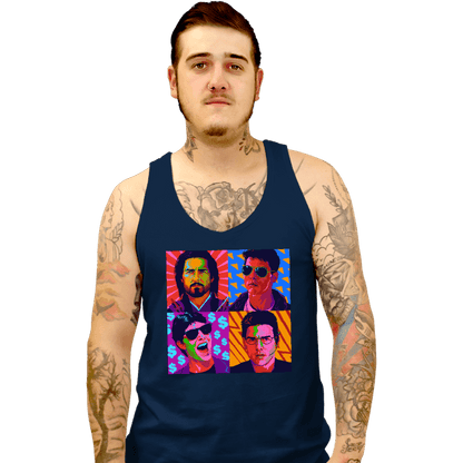 Tank Top, Unisex / Small / Navy