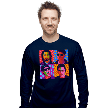 Long Sleeve Shirts, Unisex / Small / Navy