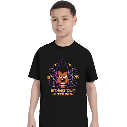 Shirts T-Shirts, Youth / XS / Black Powerline - World Tour
