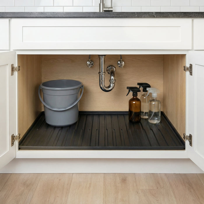 Premium Waterproof Under Sink Mat – 28" × 22"