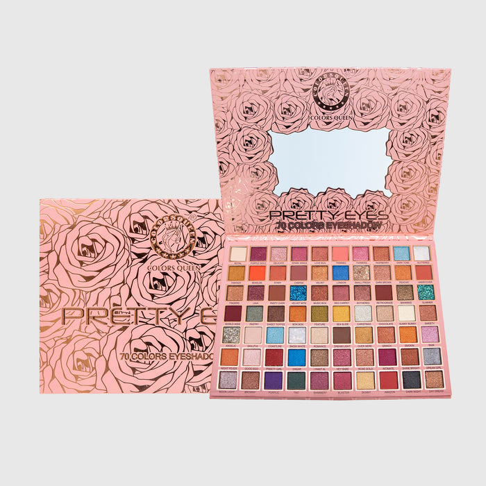 Pretty Eyes Eyeshadows 70 Colors Palette