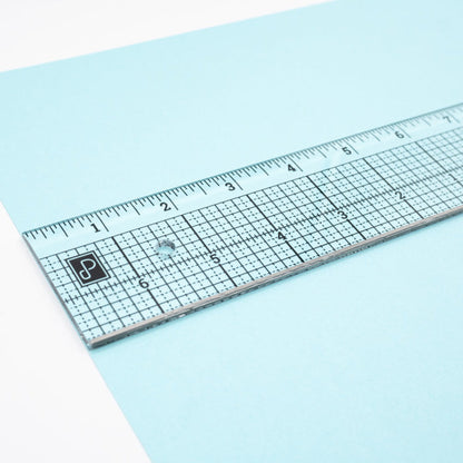 Prism Studio - 14" - Zero Centre Design Ruler. Available at Embellish Away located in Bowmanville Ontario Canada.