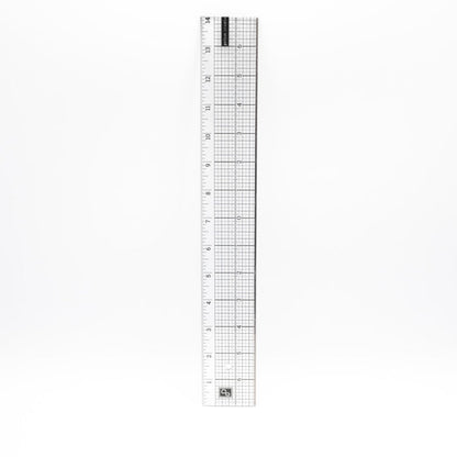 Prism Studio - 14" - Zero Centre Design Ruler. Available at Embellish Away located in Bowmanville Ontario Canada.