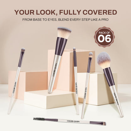Professional Face & Eye Brush Set