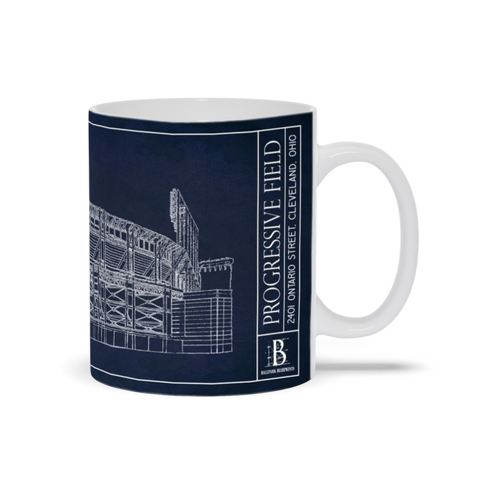 Progressive Field Ceramic Mug