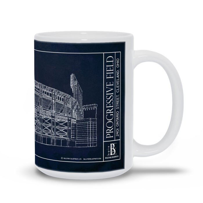 Progressive Field Ceramic Mug