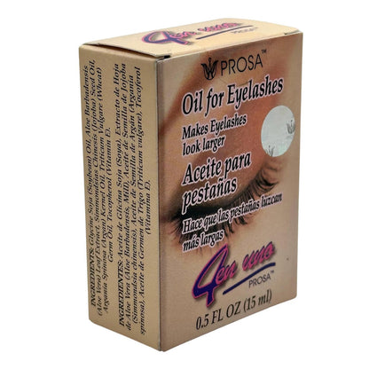 Prosa 4 In 1 Eyelashes Growth Oil Serum 0.5oz/ 15ml
