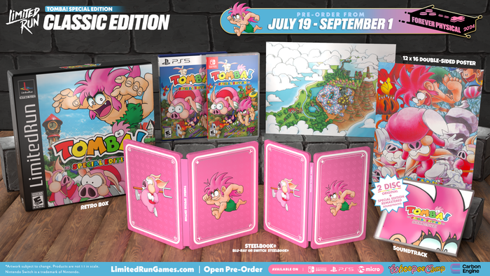 PS5 Limited Run #108: Tomba! Special Edition Classic Edition