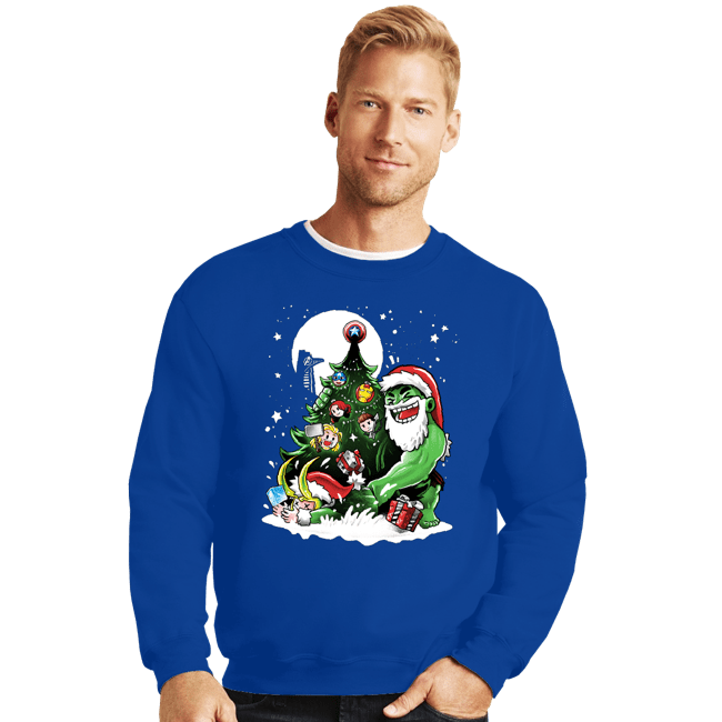 Crewneck Sweater, Unisex / Small / Royal Blue