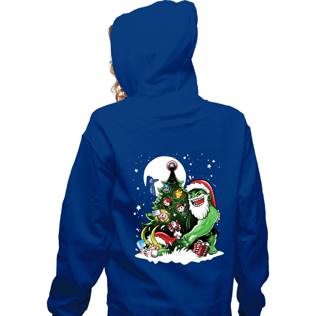 Zippered Hoodies, Unisex / Small / Royal Blue