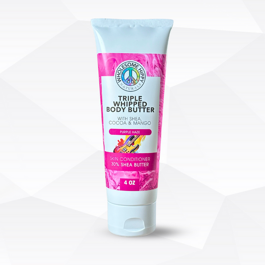 Purple Haze Triple Body Butter - 4oz - Black Raspberry Vanilla