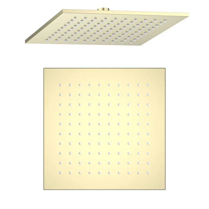 Quadra 10" Metal Thin Profile Rain Shower Head 1.75 GPM RS105