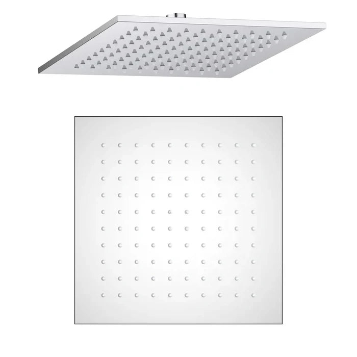 Quadra 10" Metal Thin Profile Rain Shower Head 1.75 GPM RS105