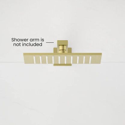 Quadra 10" Metal Thin Profile Rain Shower Head 1.75 GPM RS105