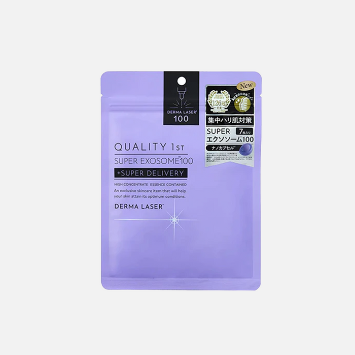 QUALITY 1st Derma Laser Super Exosome 100 Mask 7pcs