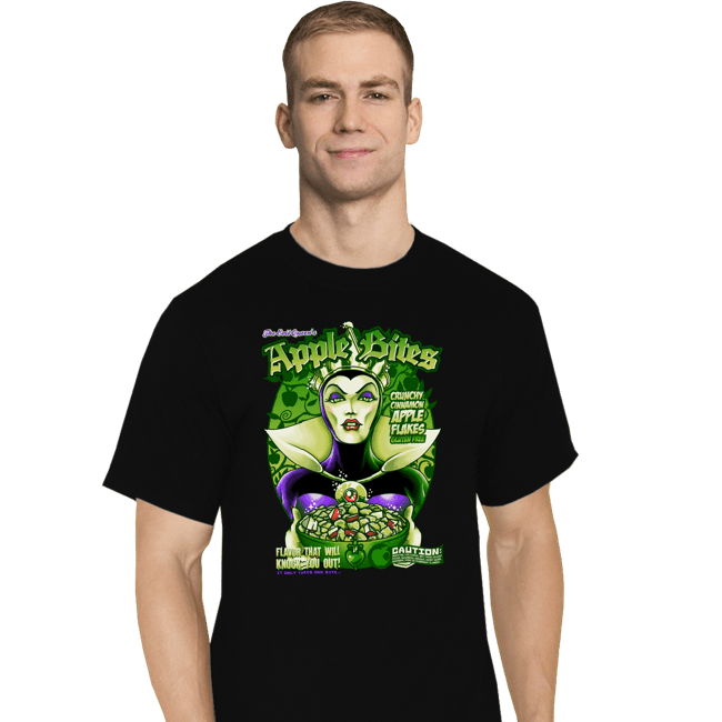 Shirts T-Shirts, Tall / Large / Black Queen Grimhilde Cereal