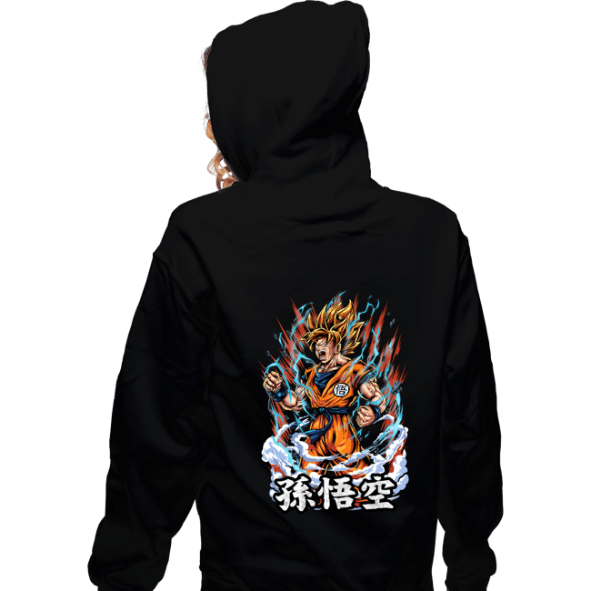 Zippered Hoodies, Unisex / Small / Black