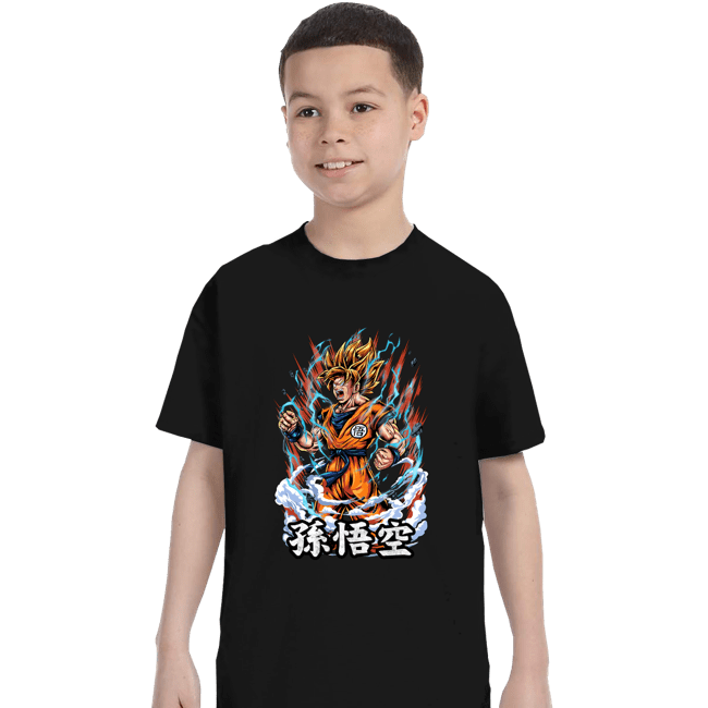 Shirts T-Shirts, Youth / XS / Black Rage Of A Super Saiyan