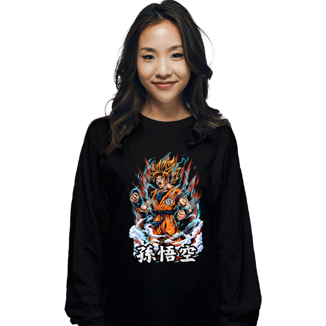 Long Sleeve Shirts, Unisex / Small / Black