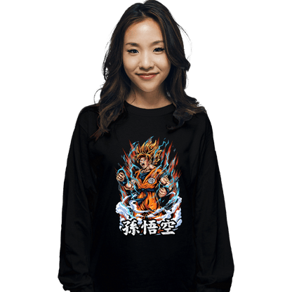 Long Sleeve Shirts, Unisex / Small / Black