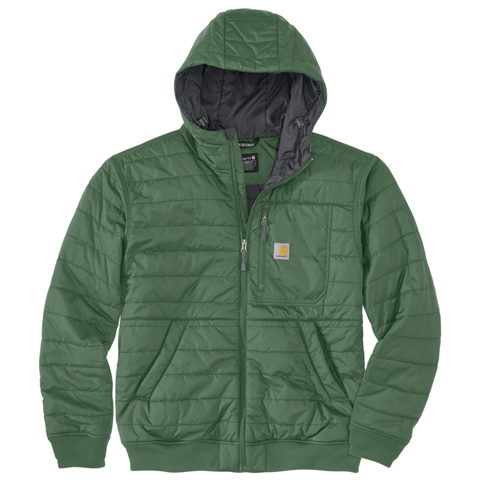 Rain Defender® Relaxed Fit Lightweight Insulated Hooded Jacket - GH6-Frosted Balsam | Carhartt 106543